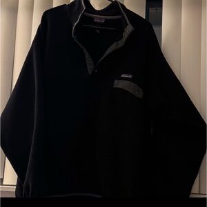 Men’s patagonia synchilla black jacket